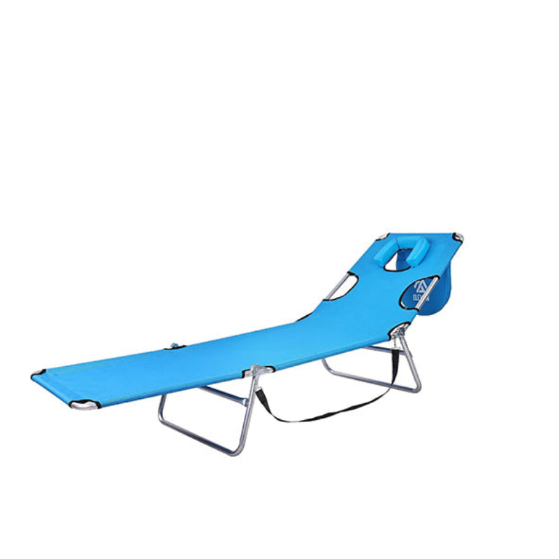 PRONERELAX Face Down Foldable Lightweight Sun Lounger with Face & Arm Cutouts