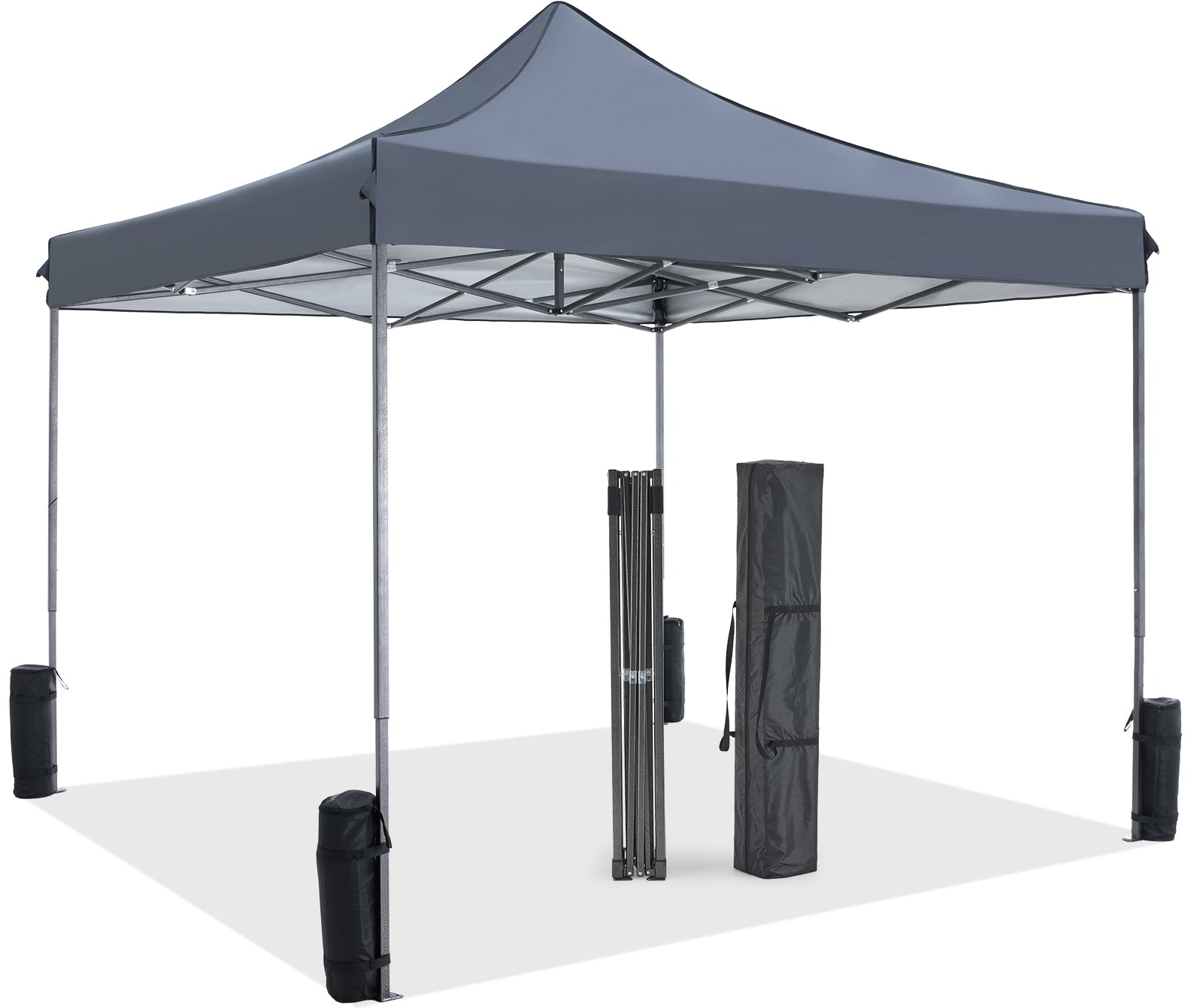 EZ-SHADE 10x10ft Pop Up Instant Canopy Tent for Outdoor