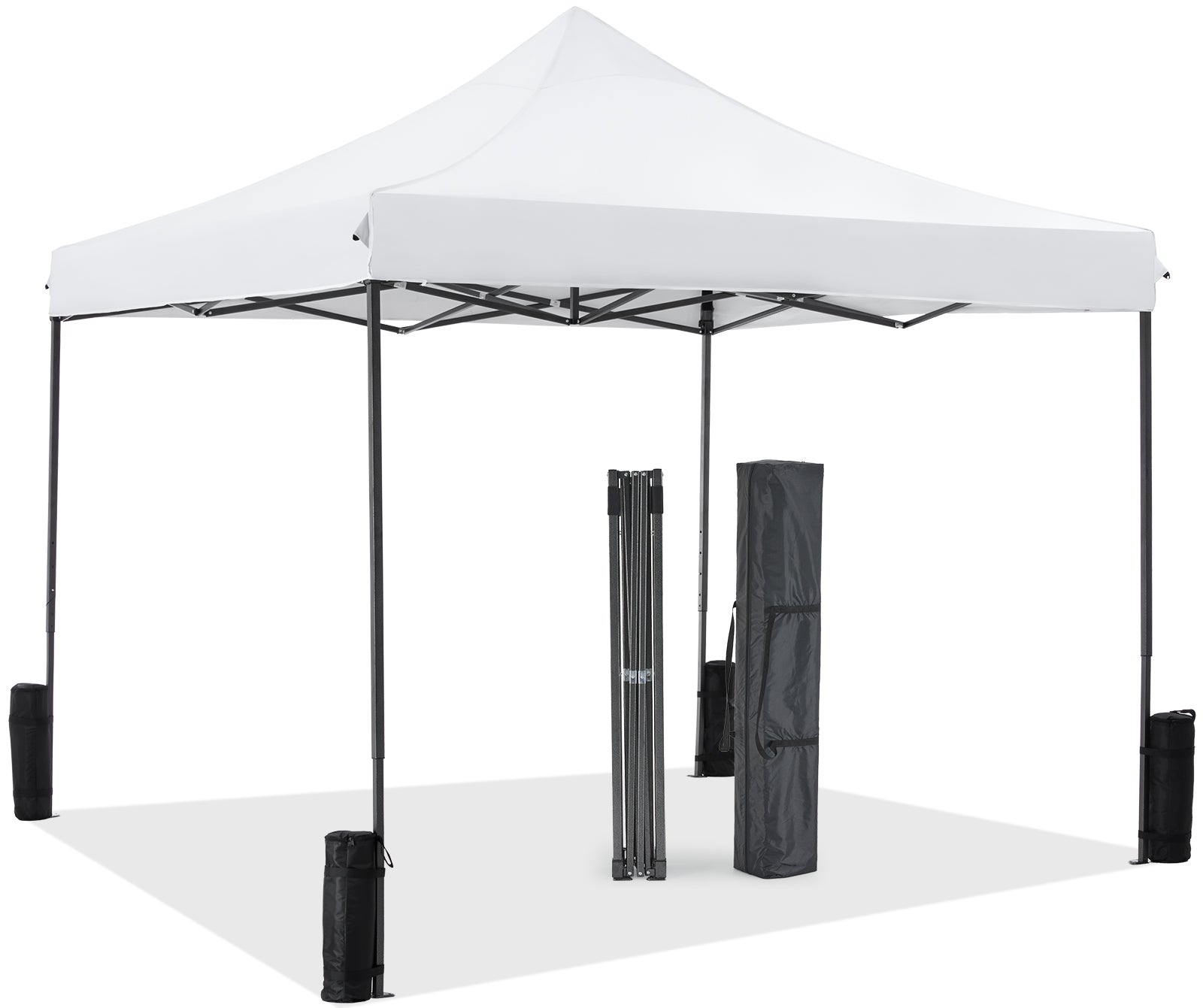 EZ-SHADE 10x10ft Pop Up Instant Canopy Tent for Outdoor