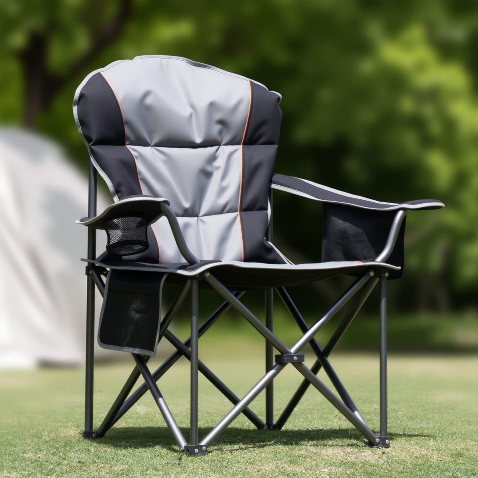 STURDYKING 5000lb Oversized Padded Camping Chair with Cooler